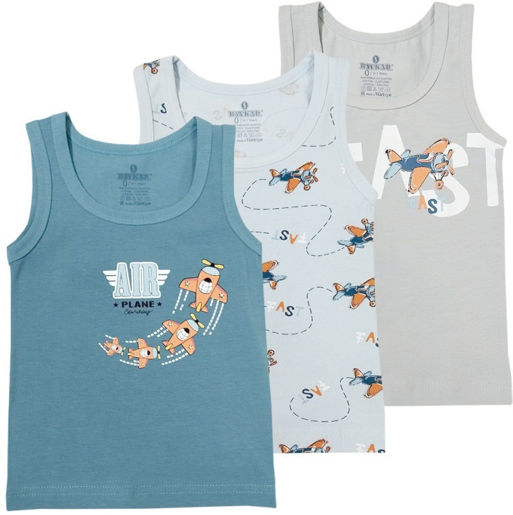 Комплект маек для мальчиков | Baykar