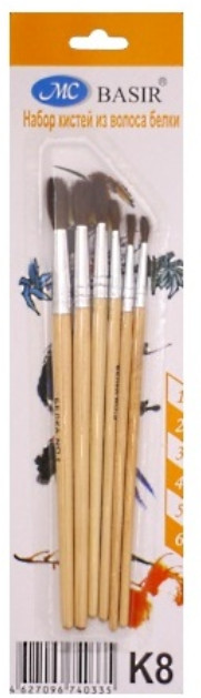 Набор кистей акварельных | Miraculous