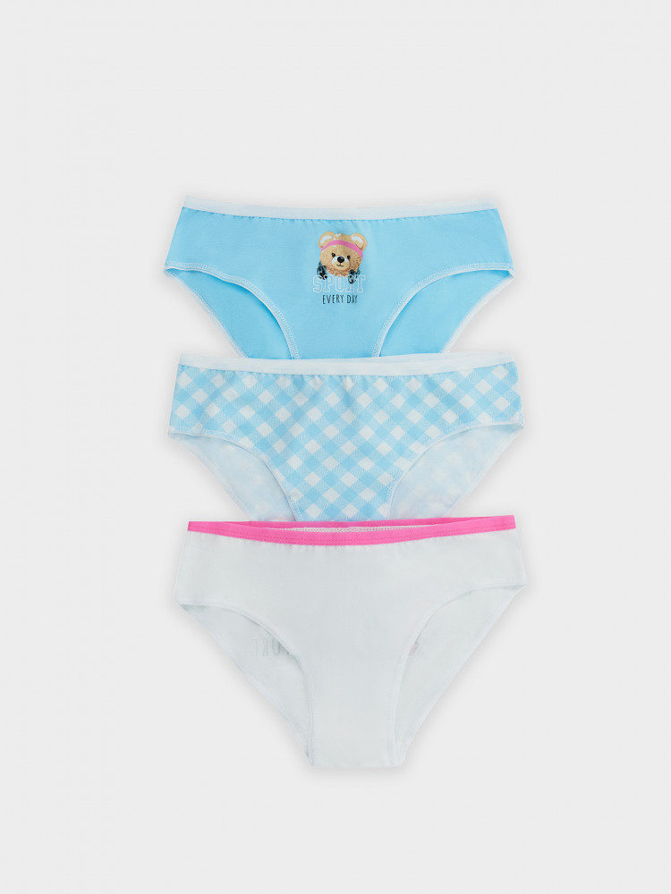 Трусы-слип для девочек комплект | Mark Formelle