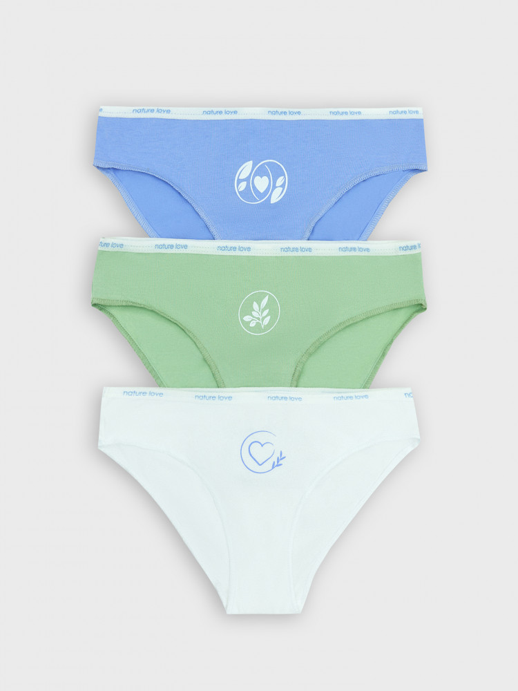 Трусы-слип для девочек комплект | Mark Formelle