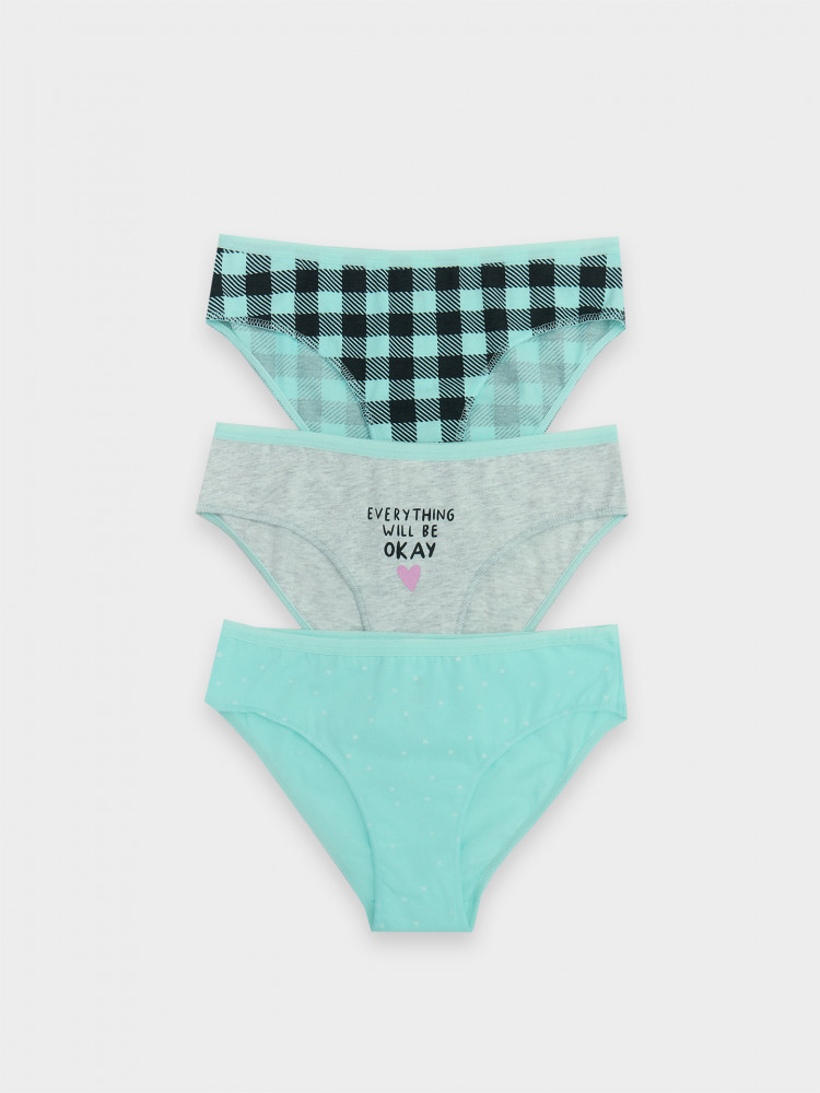 Трусы-слип для девочек комплект | Mark Formelle