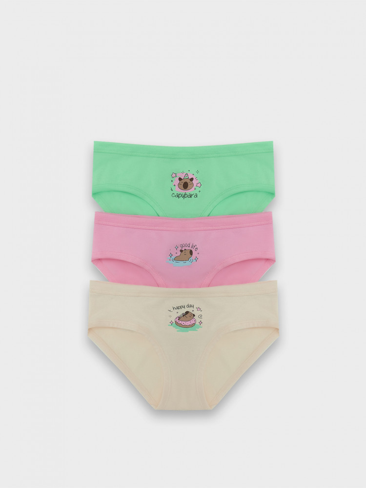 Трусы-слип для девочек комплект | Mark Formelle