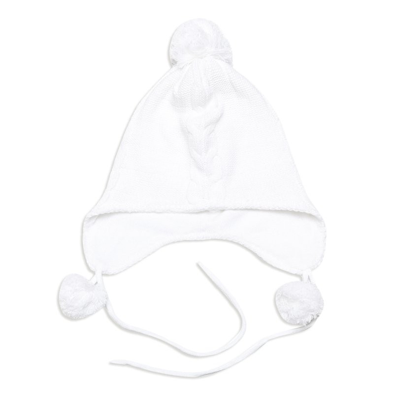 Шапка трикотажная для девочек | Маленькая леди | PlayToday