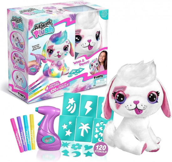 Мягкая игрушка с аэрографом «Щенок. Puppy»