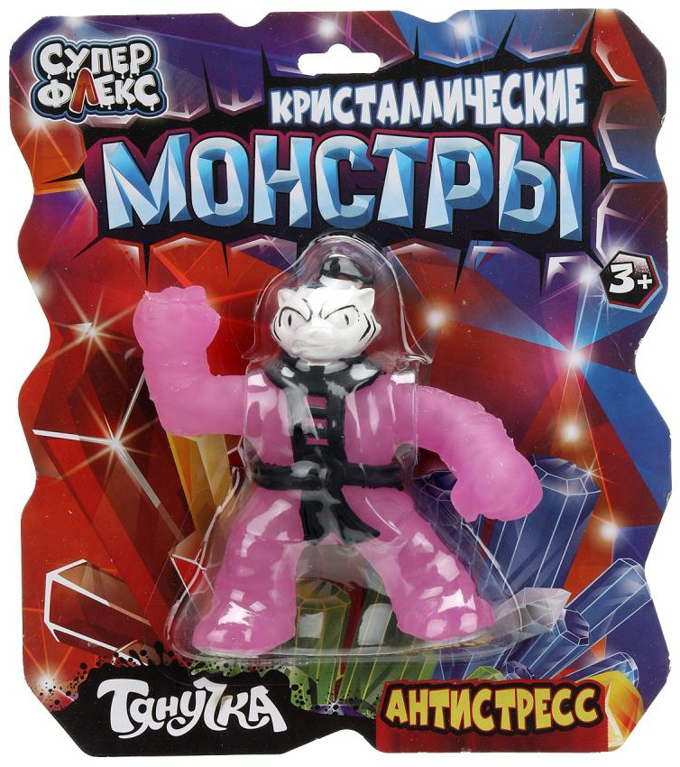 Игрушка-тянучка «Кристаллические монстры» | Кристаллические монстры | Супер флекс