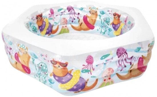 Бассейн надувной «Аквариум»