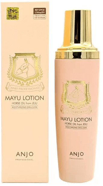 Флюид для питания и оздоровления кожи лица с лошадиным жиром «Mayu Horse Oil Lotion» | Anjo Professional
