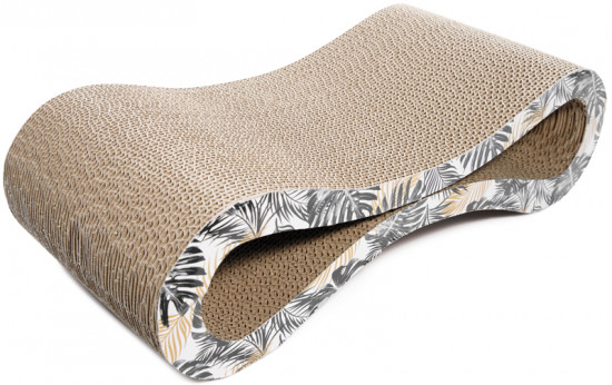 Когтеточка-лежанка двусторонняя для кошек «Бесконечность»