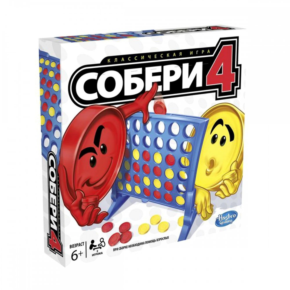 Настольная игра «Собери 4» | Настольные игры | Hasbro