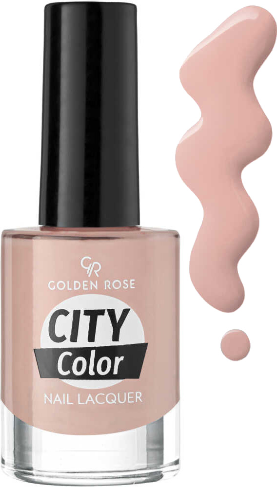 Лак для ногтей «City Color», оттенок 09 | Golden Rose