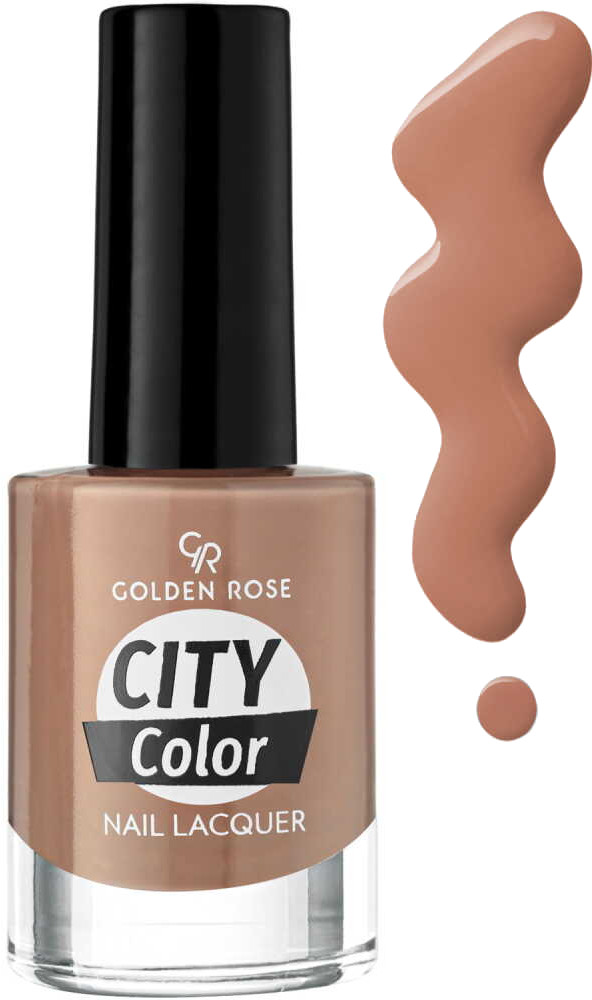 Лак для ногтей «City Color», оттенок 19 | Golden Rose