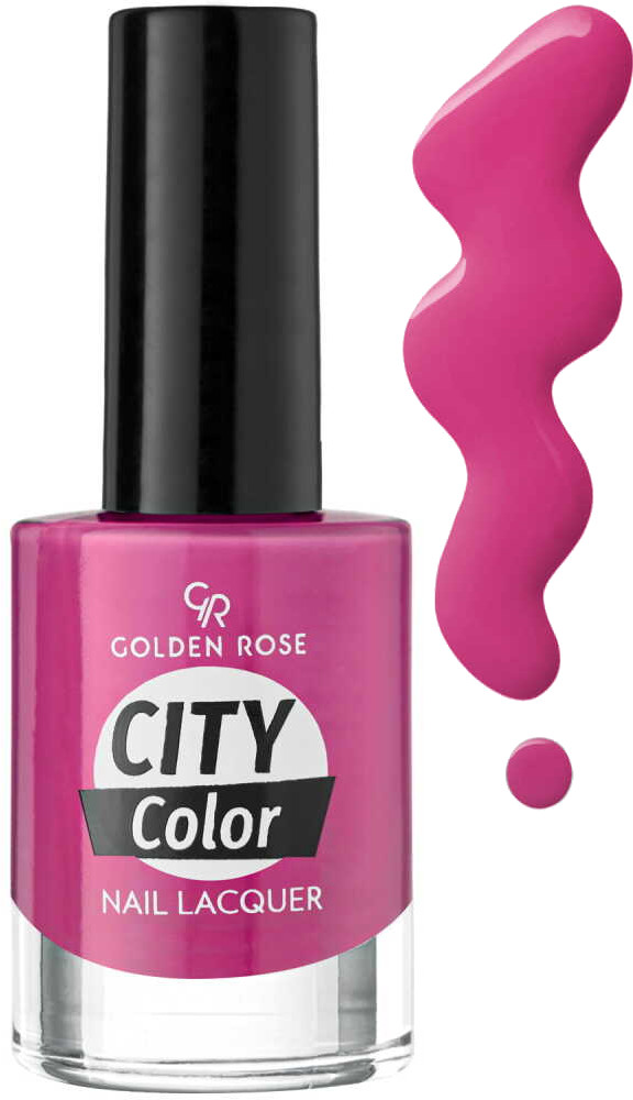 Лак для ногтей «City Color», оттенок 29 | Golden Rose