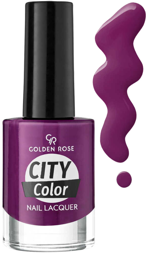 Лак для ногтей «City Color», оттенок 31 | Golden Rose