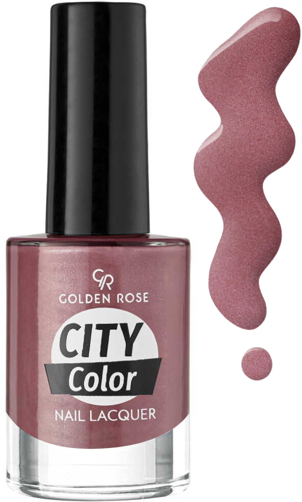 Лак для ногтей «City Color», оттенок 35 | Golden Rose