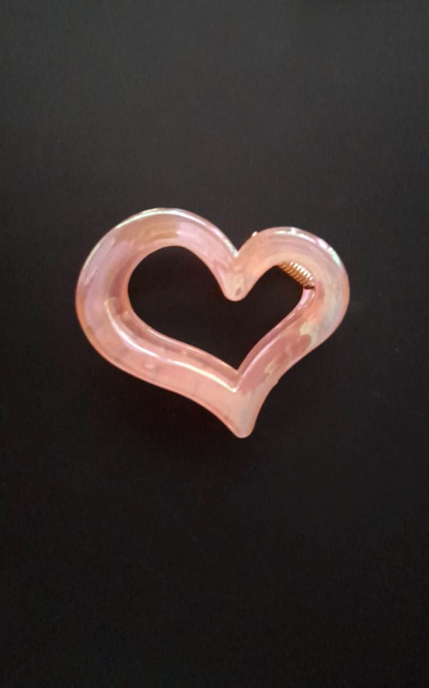 Заколка-краб «Сердце»