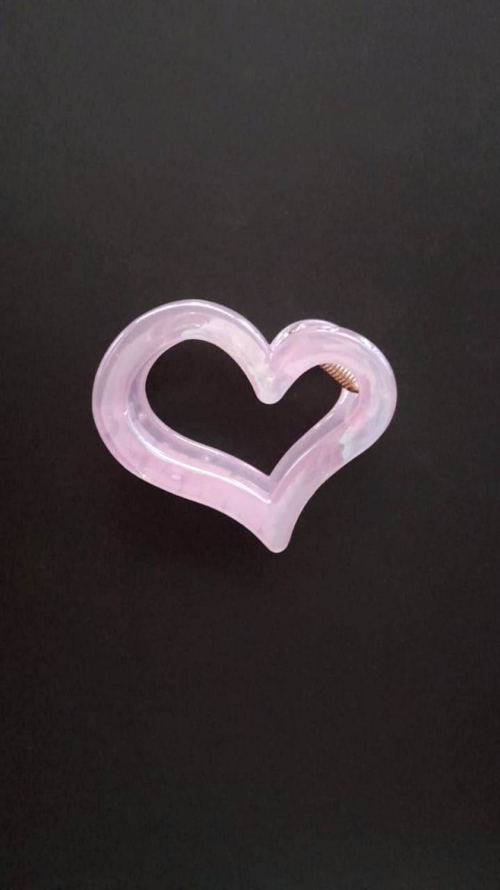 Заколка-краб «Сердце»