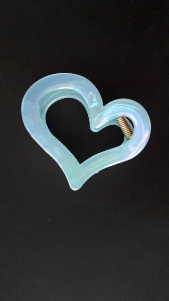 Заколка-краб «Сердце»