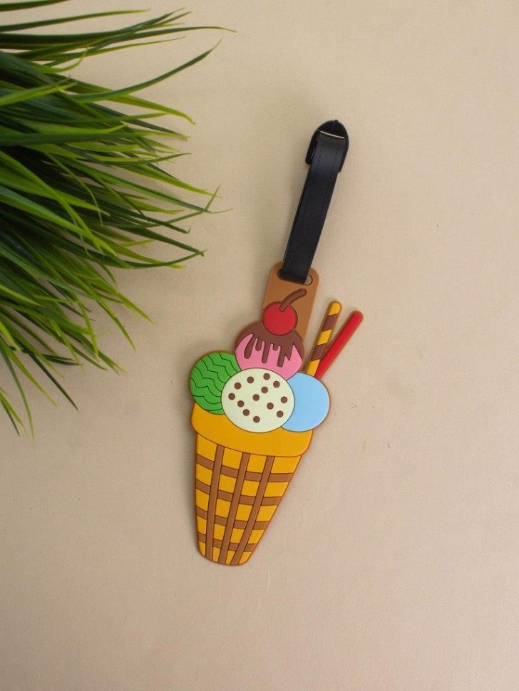 Бирка для багажа «Ice cream cone» | Toki