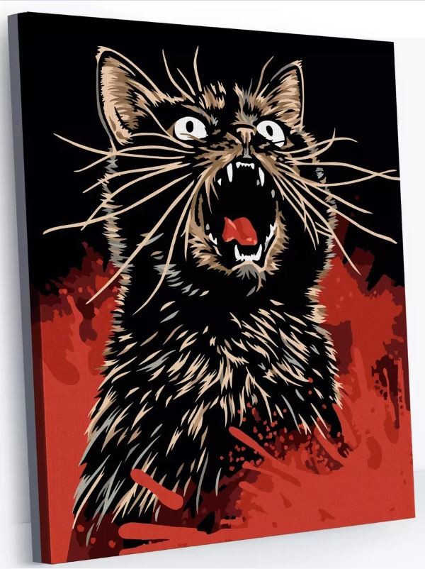 Картина по номерам «Мяу» | iLikeGift