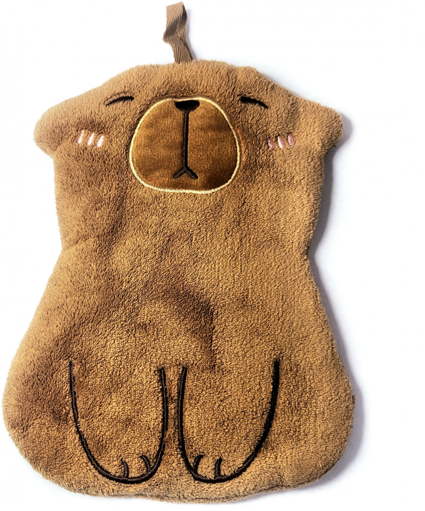 Полотенце детское «Послушная капибара» | Carrero Kids