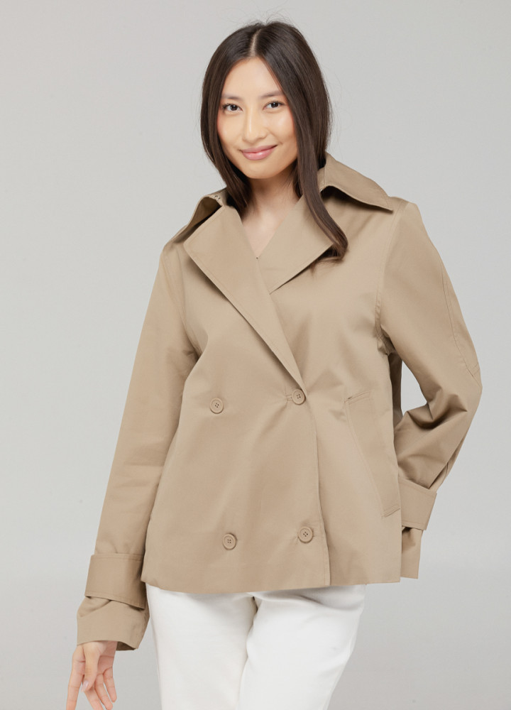 Плащ укороченный женский | Thomas Graf