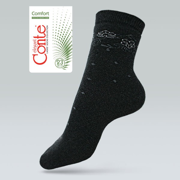 Носки женские хлопковые "CLASSIC" (махровые) | Conte Elegant