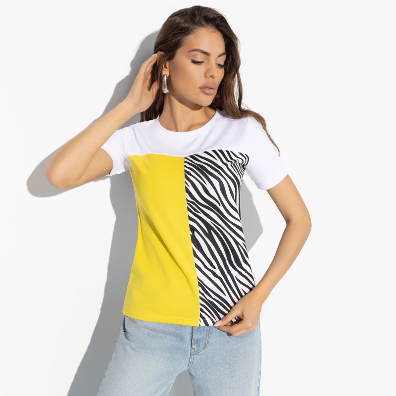 Футболка женская «Стильное сочетание» | Charutti