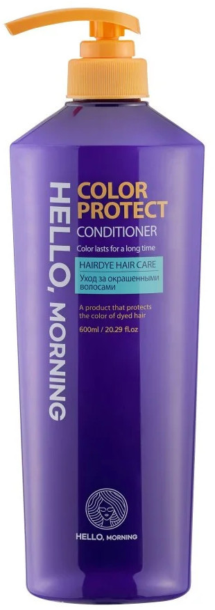 Кондиционер для ухода за окрашенными и колорированными волосами «Color Protect Care Conditioner» | Hello, Morning