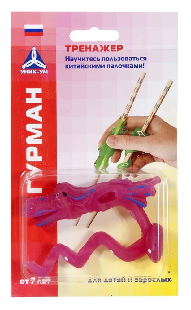 Тренажер китайские палочки «Гурман» | Уник-Ум