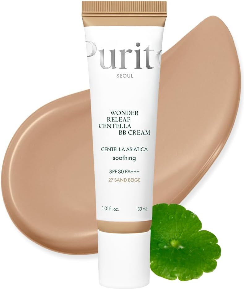 BB-крем для лица SPF30 PA+++ «Wonder Releaf Centella BB Cream», оттенок №27 | PURITO