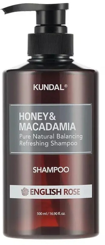 Шампунь для волос «Honey & Macadamia English Rose» | Kundal