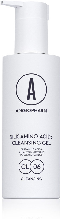 Гель для умывания с аминокислотами шелка | Angiopharm