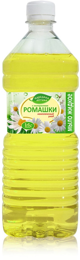 Мыло жидкое с экстрактом ромашки «Комплексный уход» | Народная аптека | Iris Cosmetic