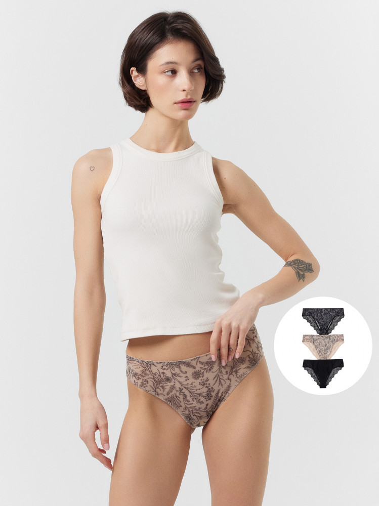 Трусы-слип женские комплект | Mark Formelle