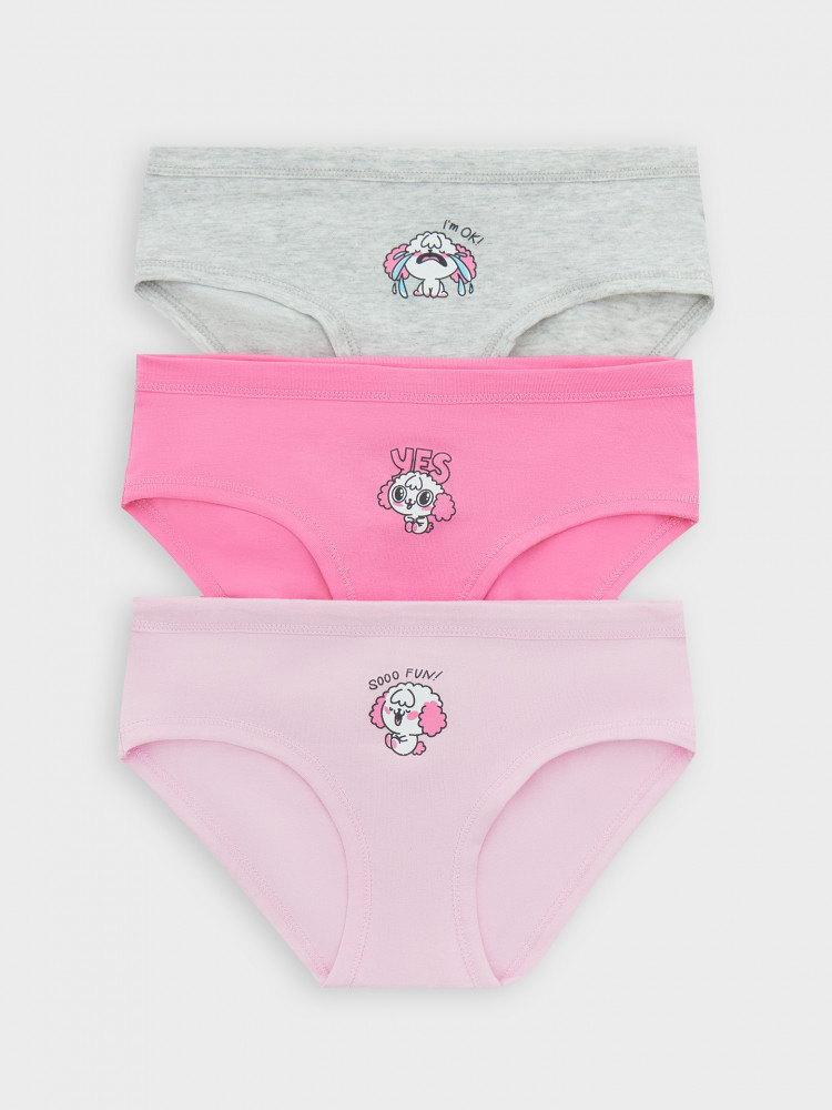 Трусы-слип для девочек комплект | Mark Formelle