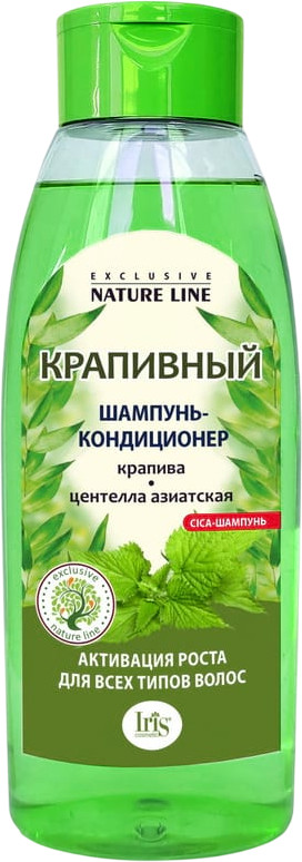 Шампунь-кондиционер для волос «Крапивный» | Exclusive Nature Line | Iris Cosmetic