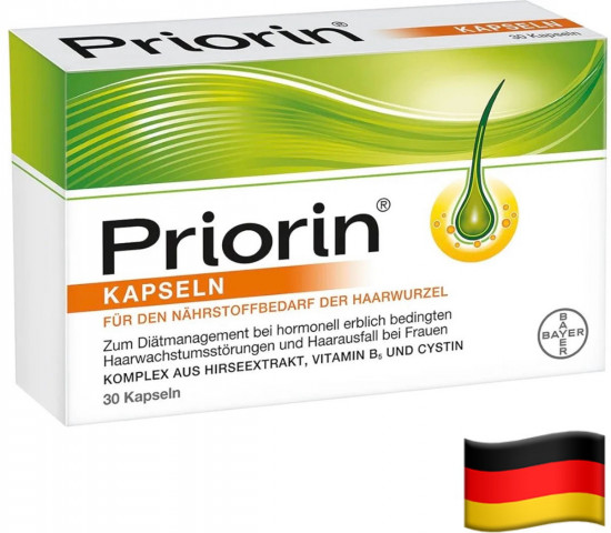 Витамины против выпадения волос «Priorin»