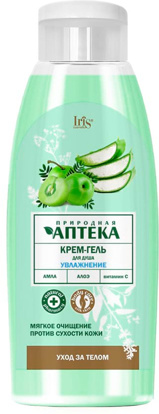 Крем-гель для душа «Увлажнение» | Природная аптека | Iris Cosmetic