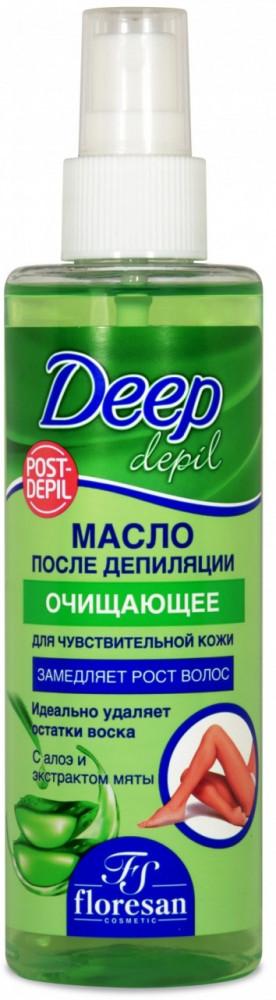 Масло косметическое после депиляции | Deep depil | Floresan