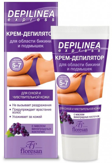 Крем-депилятор для области бикини и подмышек