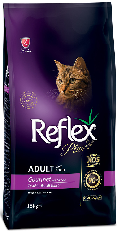 Сухой корм с курицей для привередливых котов «Adult Cat Choosy Chicken» | Reflex