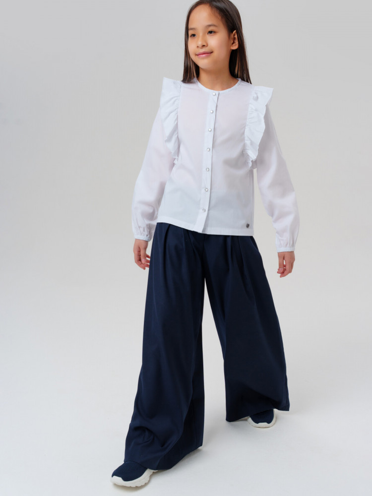 Блузка для девочек | School | PlayToday