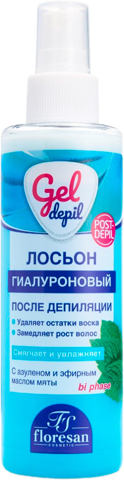 Лосьон для тела после депиляции «Гиалуроновый» | Gel Depil | Floresan