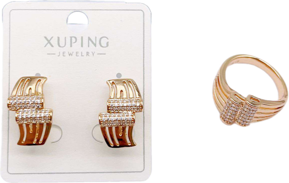 Комплект украшений для женщин c кристаллом | Xuping Jewelry