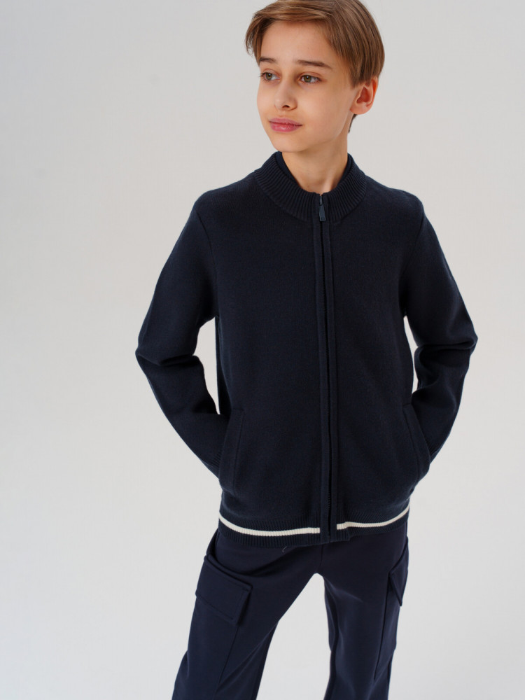 Кардиган трикотажный для мальчиков | PlayToday