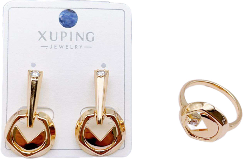 Комплект украшений для женщин c кристаллом | Xuping Jewelry