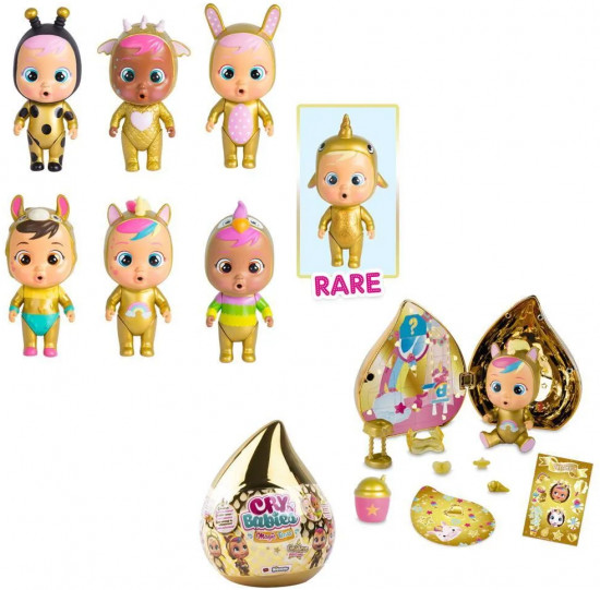 Кукла-сюрприз «Плачущий младенец с домиком и аксессуарами»