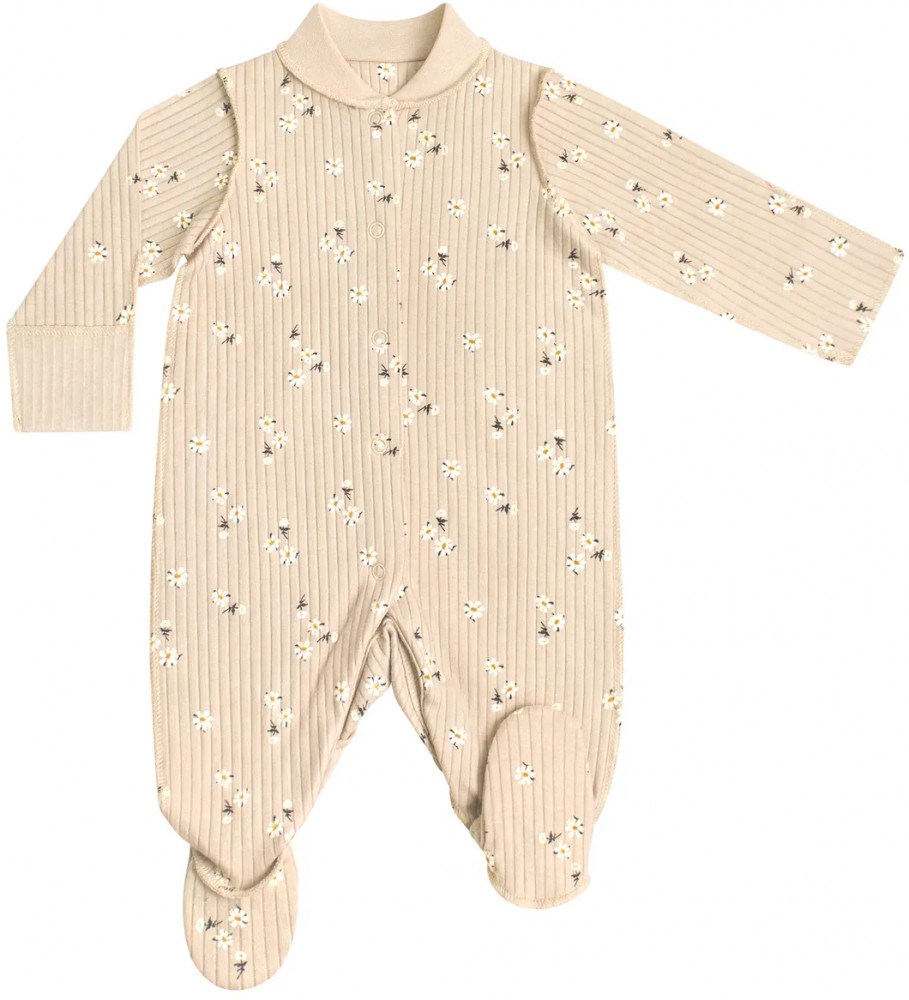 Комбинезон-слип для новорожденных | Фабрика Бамбук