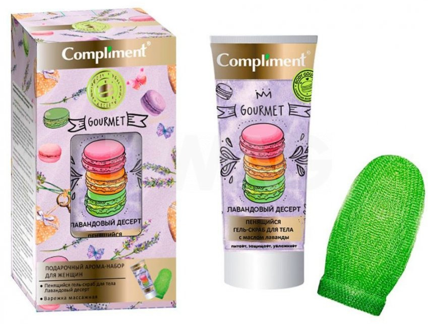 Набор подарочный для женщин «Лавандовый десерт» | Compliment