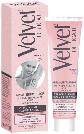 Крем-депилятор для чувствительной кожи деликатных зон